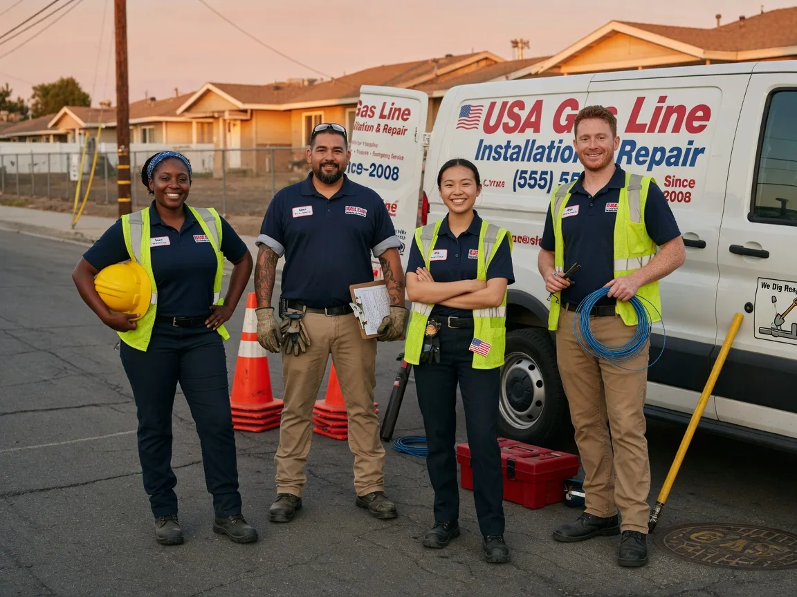Gas Line Installation company in Carolina, WV